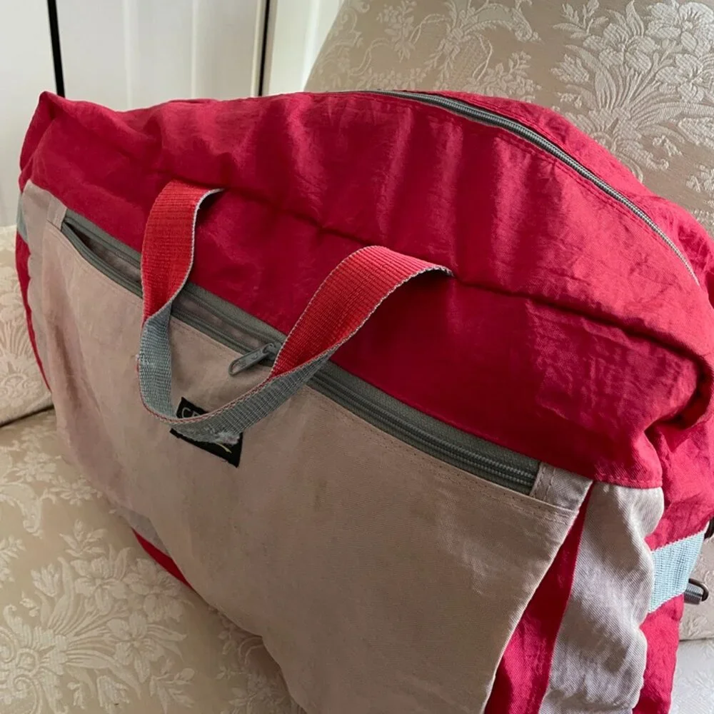 Duffel Bag with shoulder strap and handles